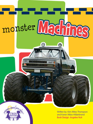 cover image of Monster Machines Sound Book